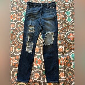 American Eagle highest rise super stretch jegging - size 16 long